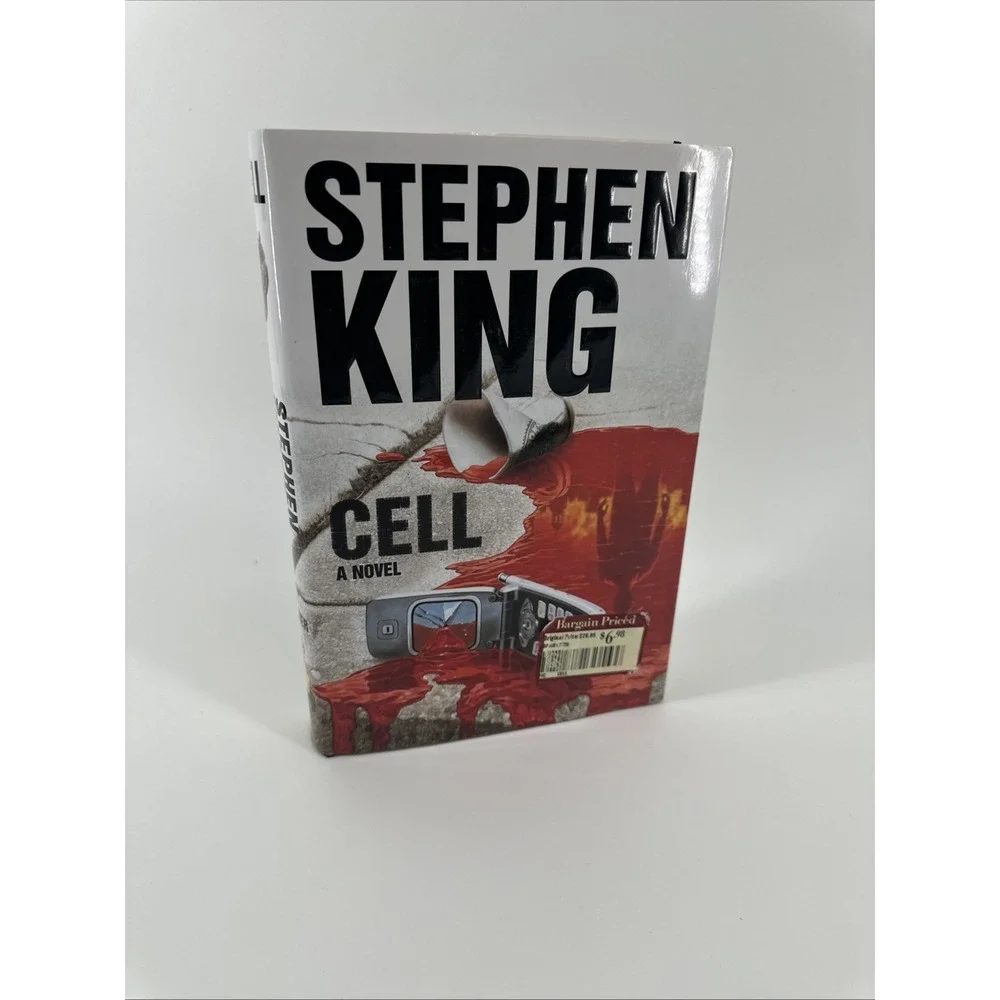 Stephen King CELL 2006 Scribner LARGE PRINT Hardcover Edition